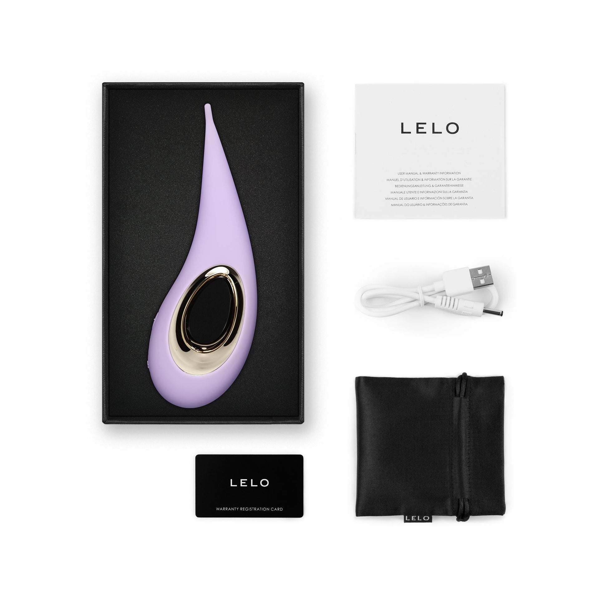 LELO - Dot External Clitoral Pinpoint Vibrator - Lila - 5
