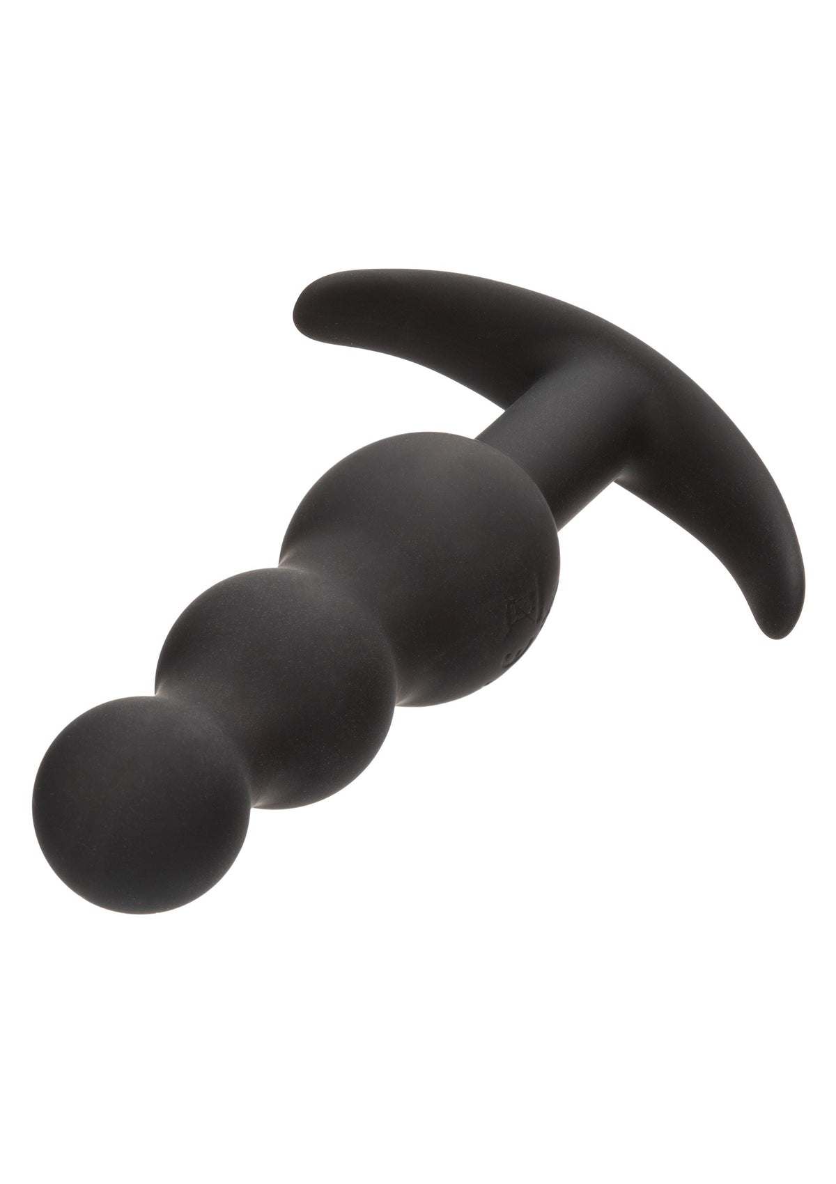 Vibrating Beaded Plug BLACK - 1