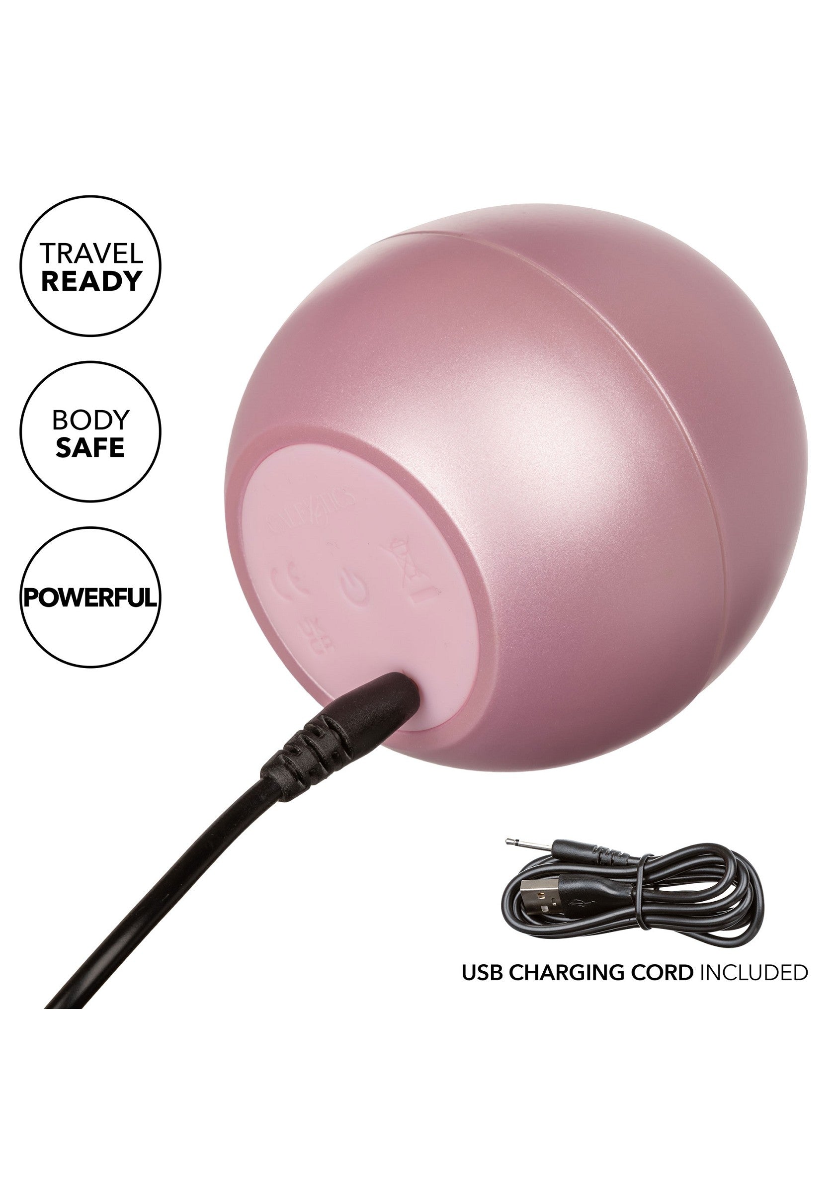 CalExotics Opal Smooth Massager PINK - 10