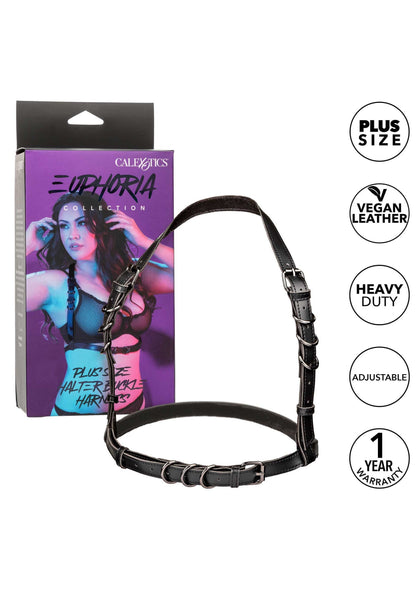Halter Buckle Harness Plus BLACK - 4