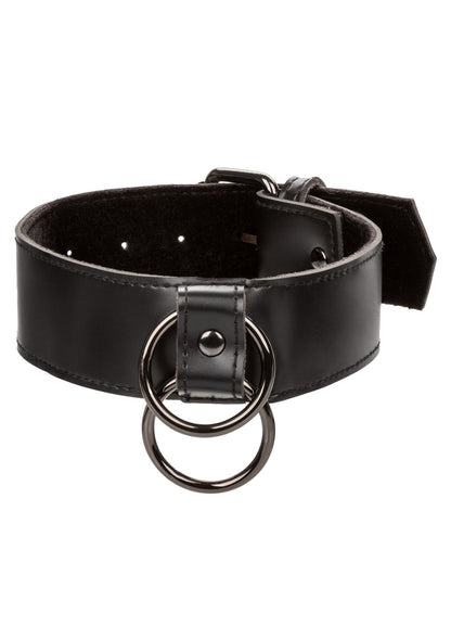 Collar With Chain Leash BLACK - 5
