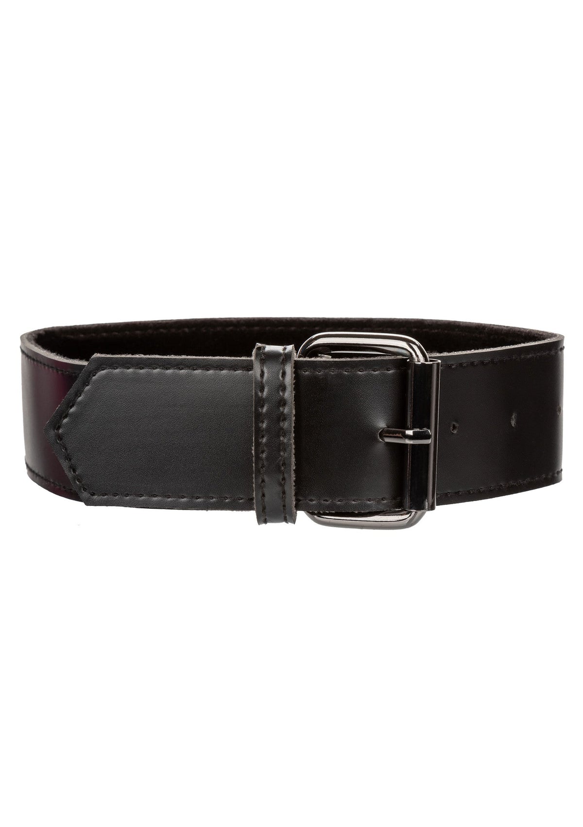 Collar With Chain Leash BLACK - 6