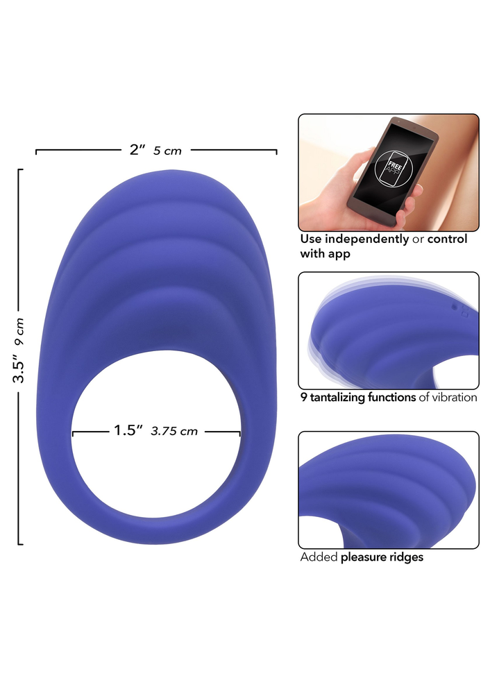CalExotics Connect Couples Ring PURPLE - 831