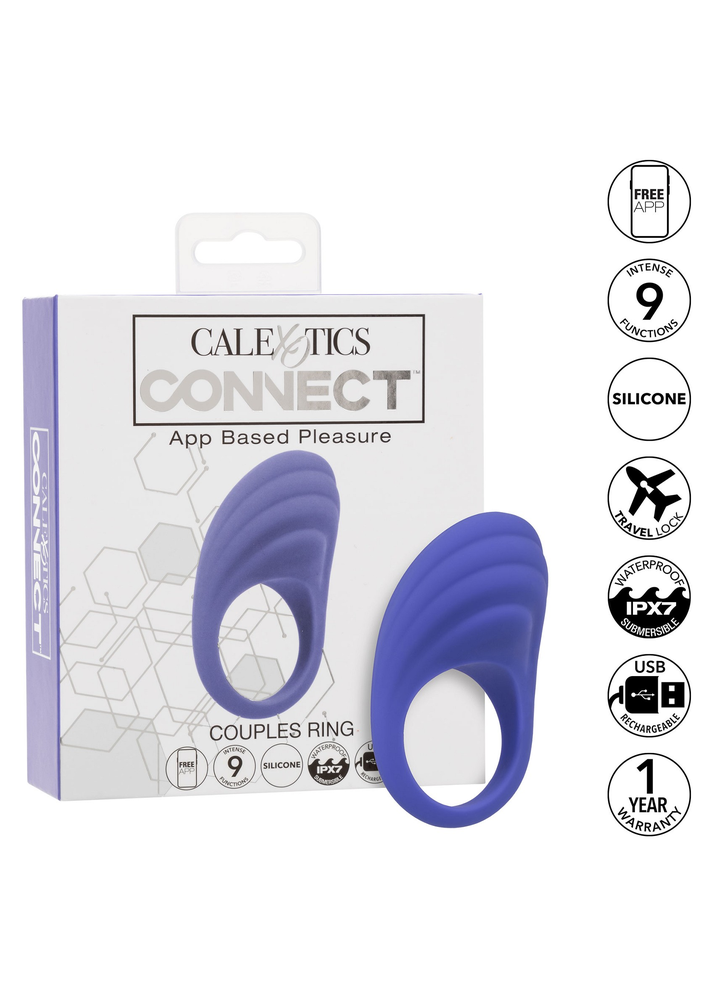CalExotics Connect Couples Ring PURPLE - 828
