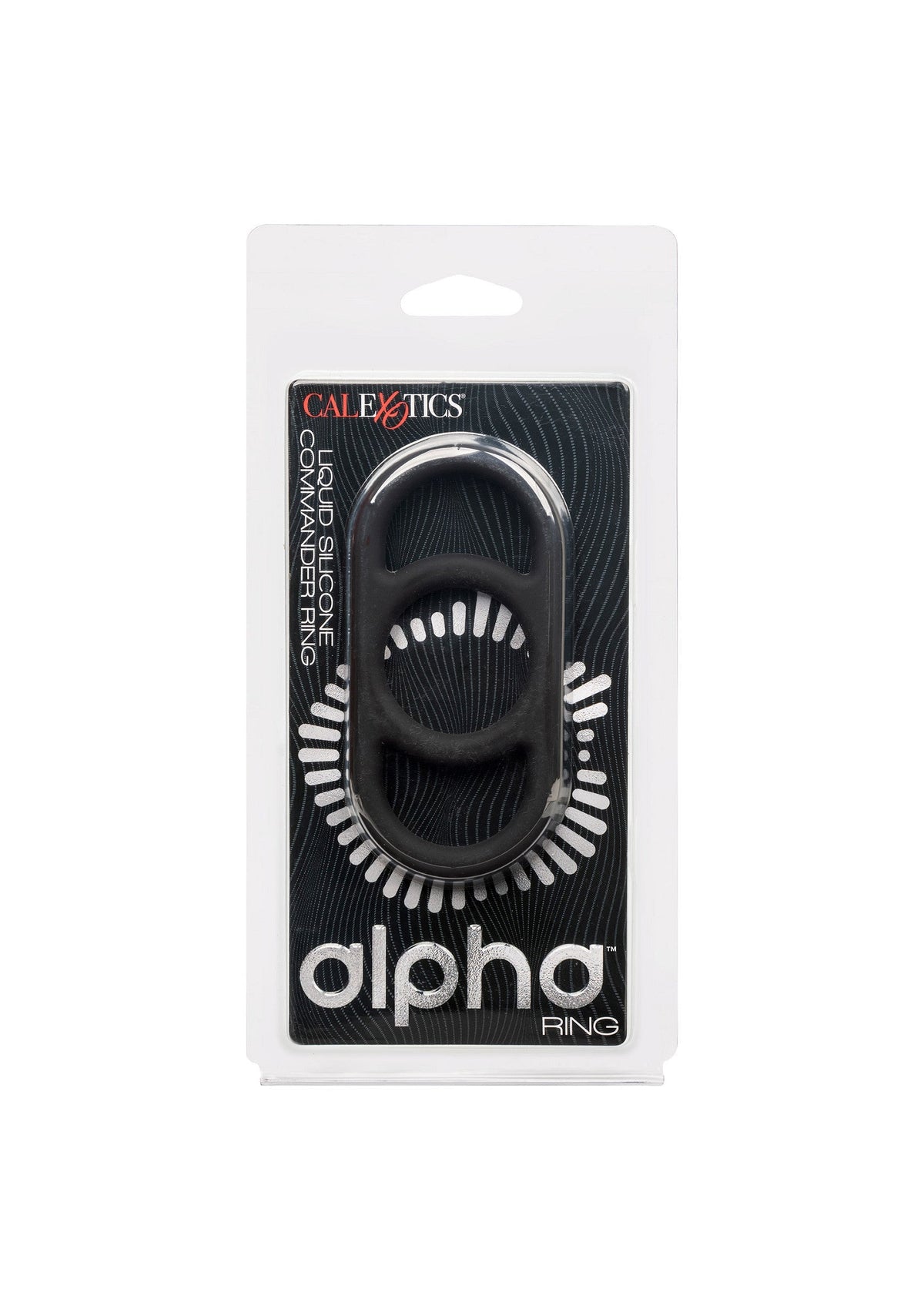 Silicone Commander Ring BLACK - 1