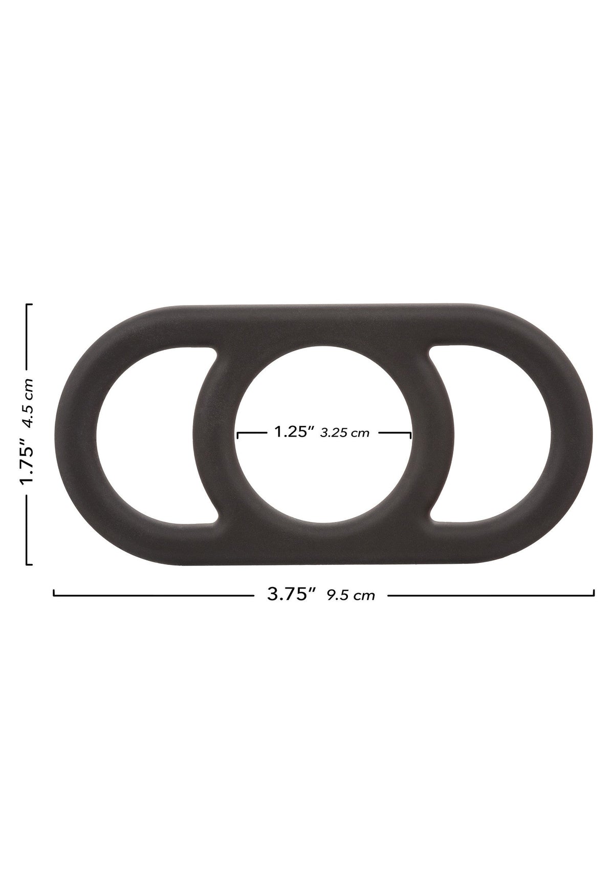 Silicone Commander Ring BLACK - 6