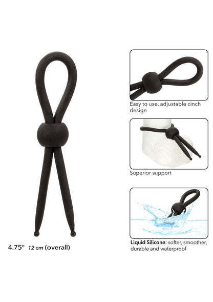 Silicone Lasso BLACK - 7