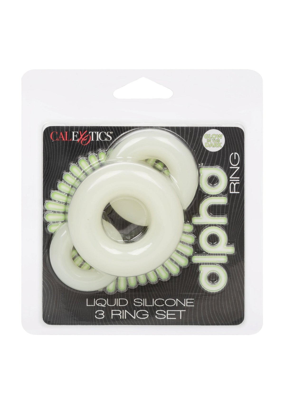 Silicone 3 Ring Set GLOW - 2