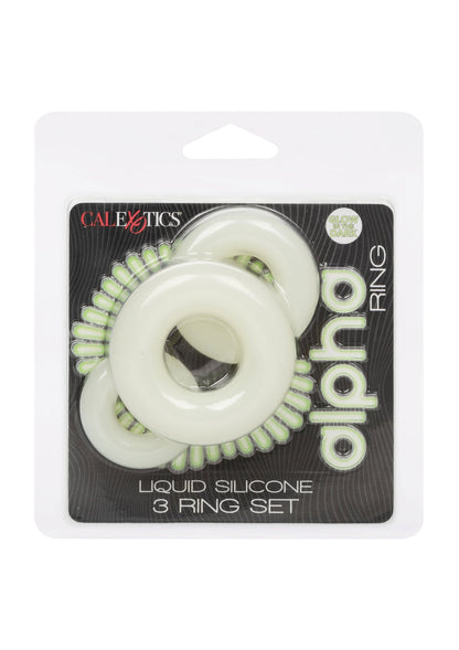 Silicone 3 Ring Set GLOW - 2
