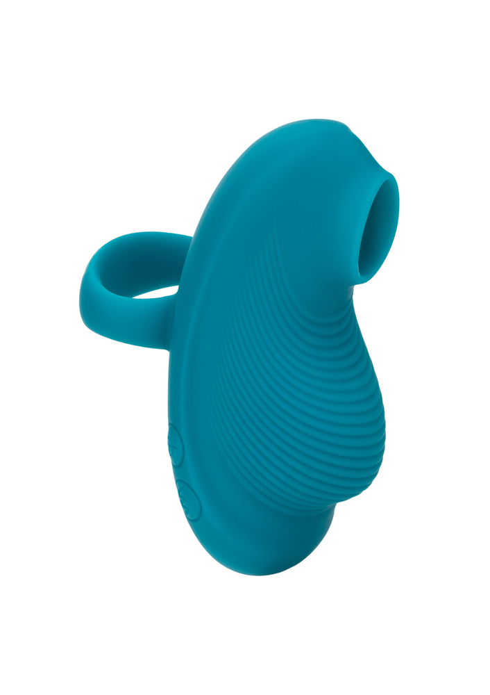 CalExotics Envy Handheld Suction Massager PETROL - 2