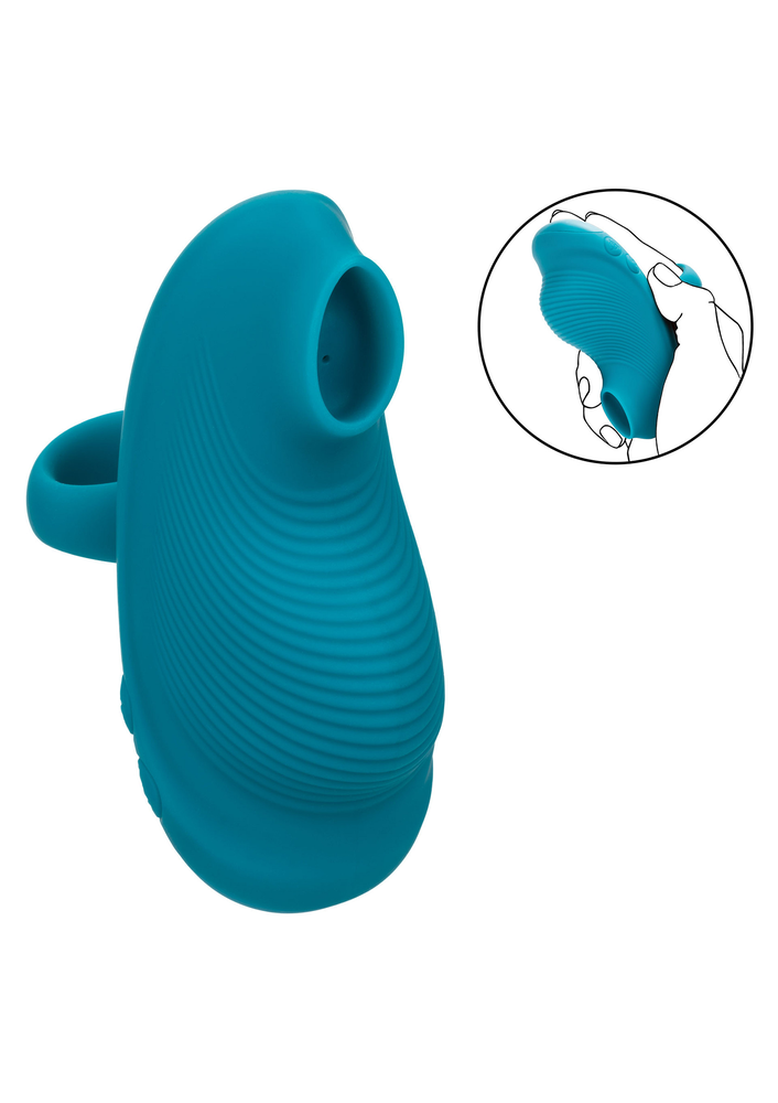 CalExotics Envy Handheld Suction Massager PETROL - 9