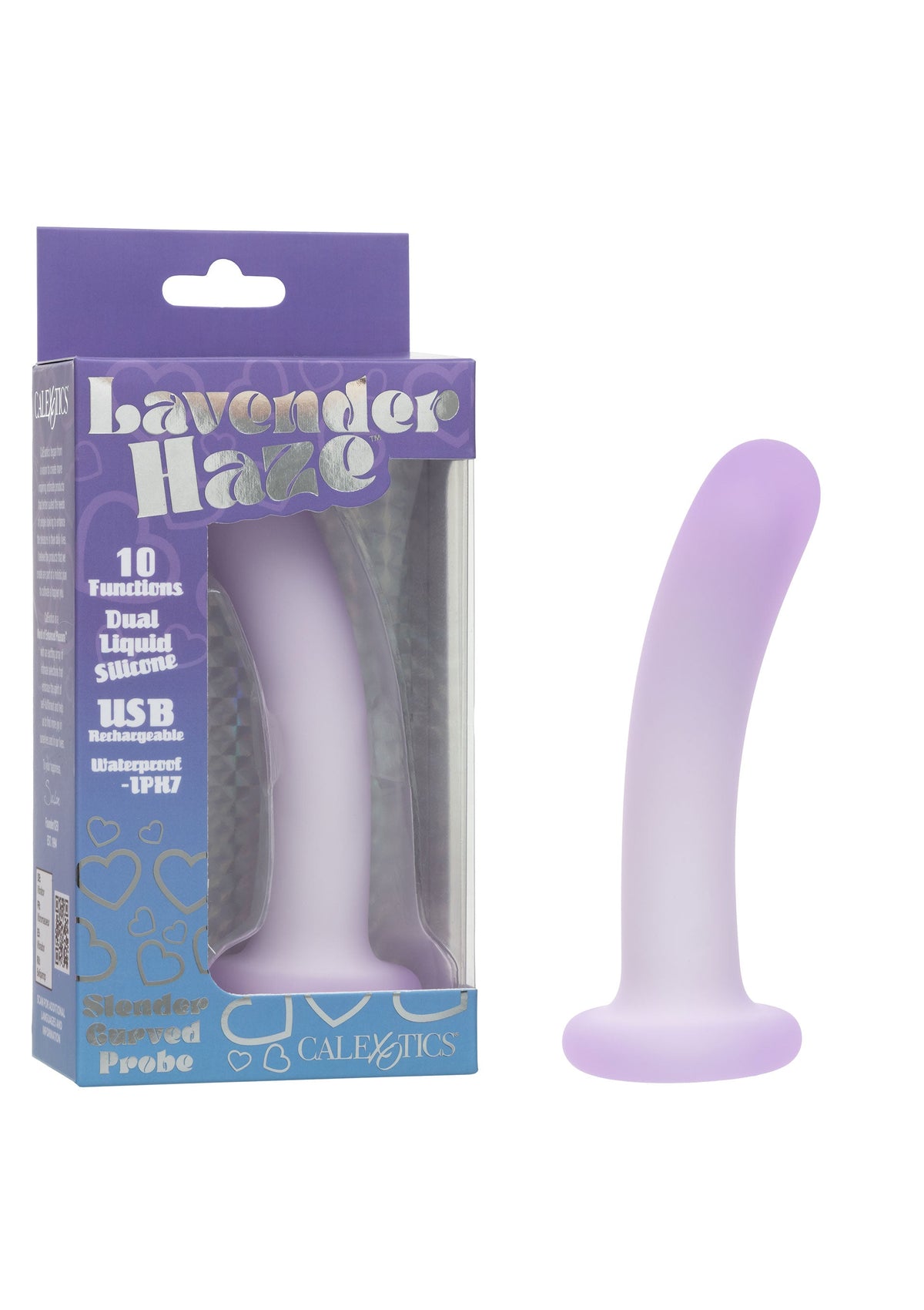Slender Curved Probe PURPLE - 8