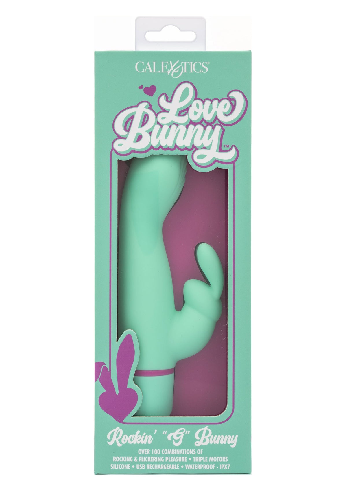 Rocking G Bunny Vibrator GREEN - 1