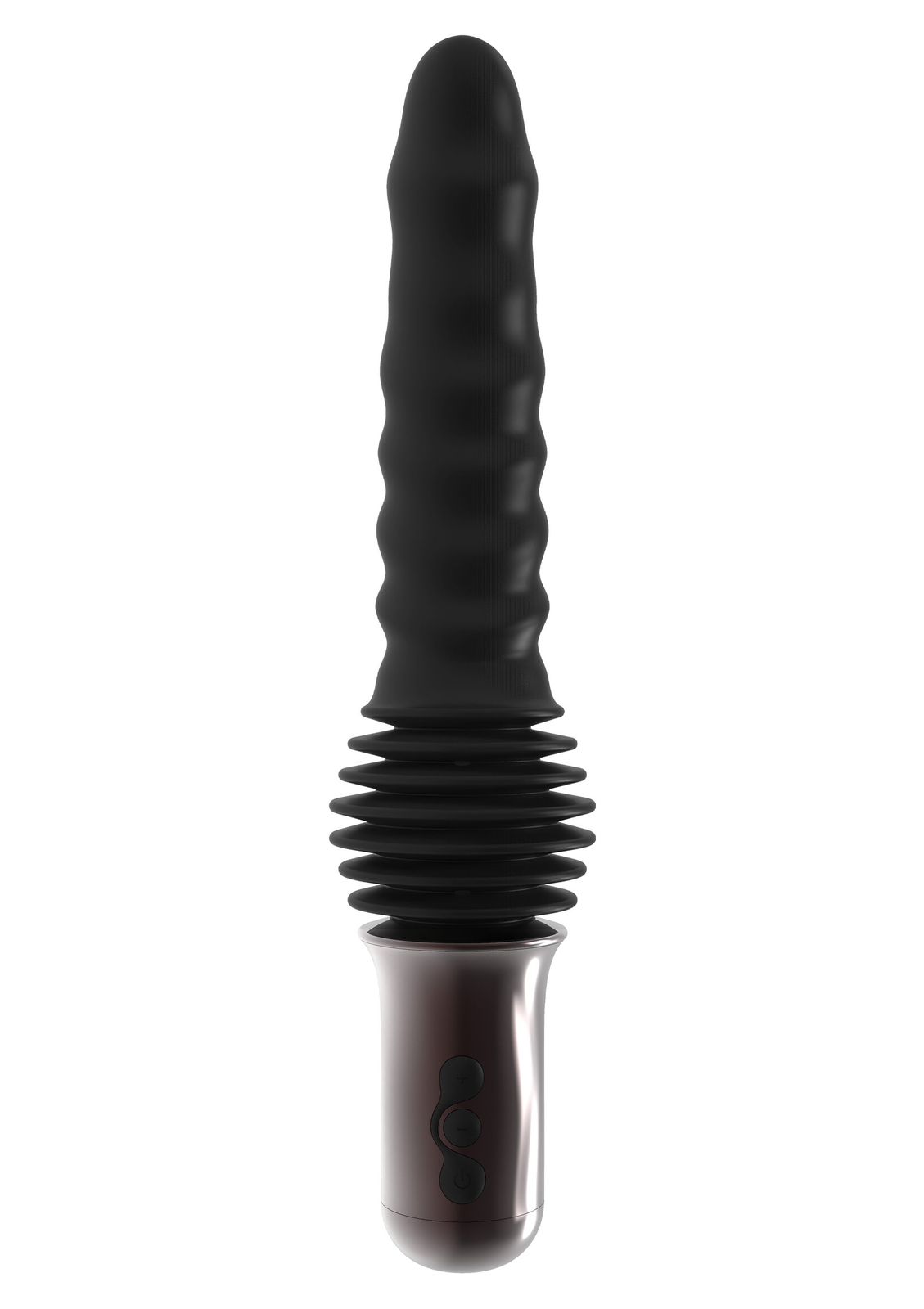Anal Power Thrusting Vibrator BLACK - 4
