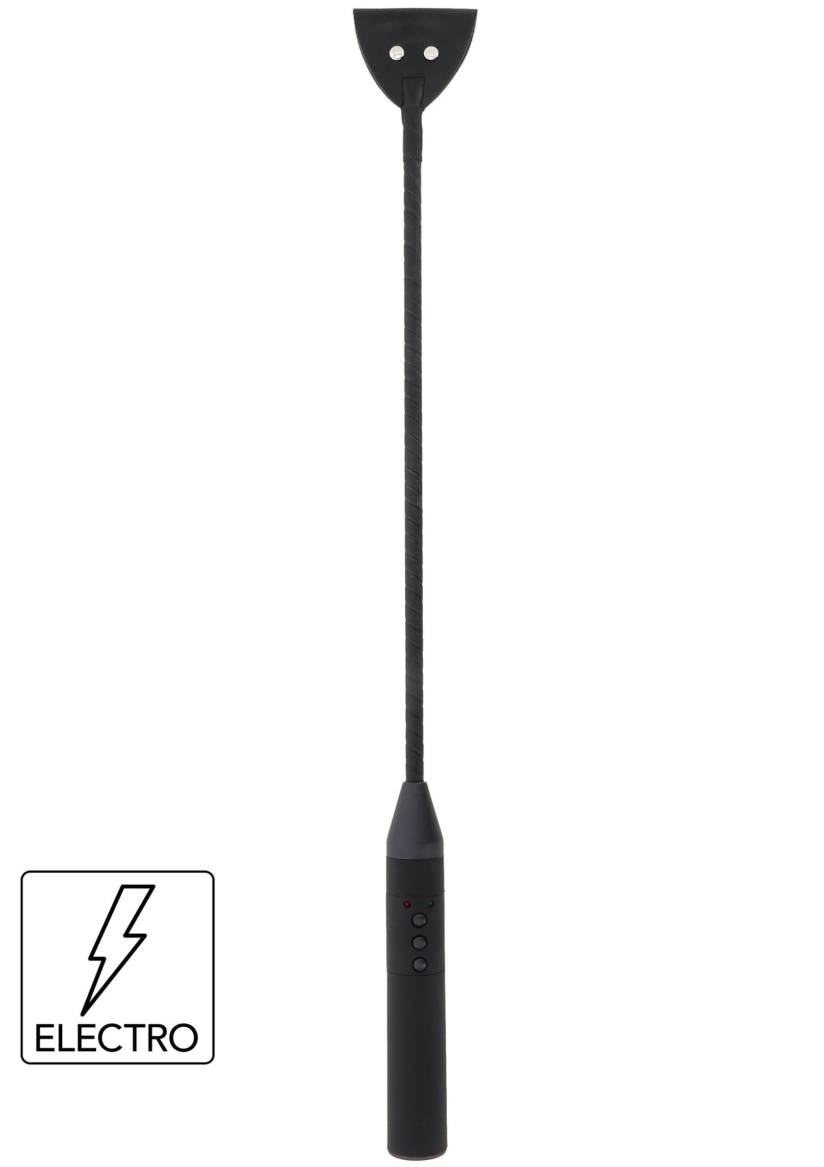 Hidden Desire Extreme Electro Riding Crop BLACK - 5