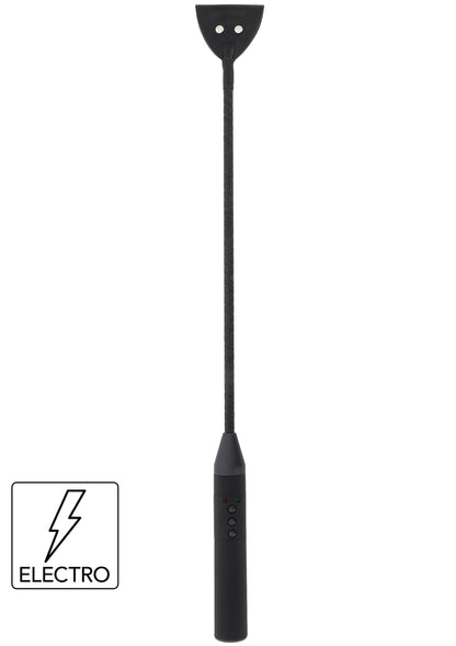 Hidden Desire Extreme Electro Riding Crop BLACK - 5