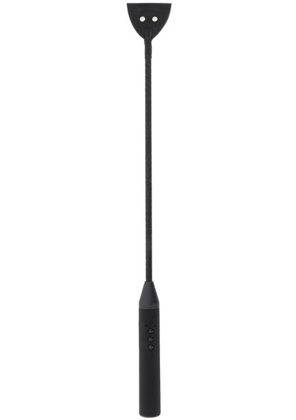 Hidden Desire Extreme Electro Riding Crop BLACK - 0