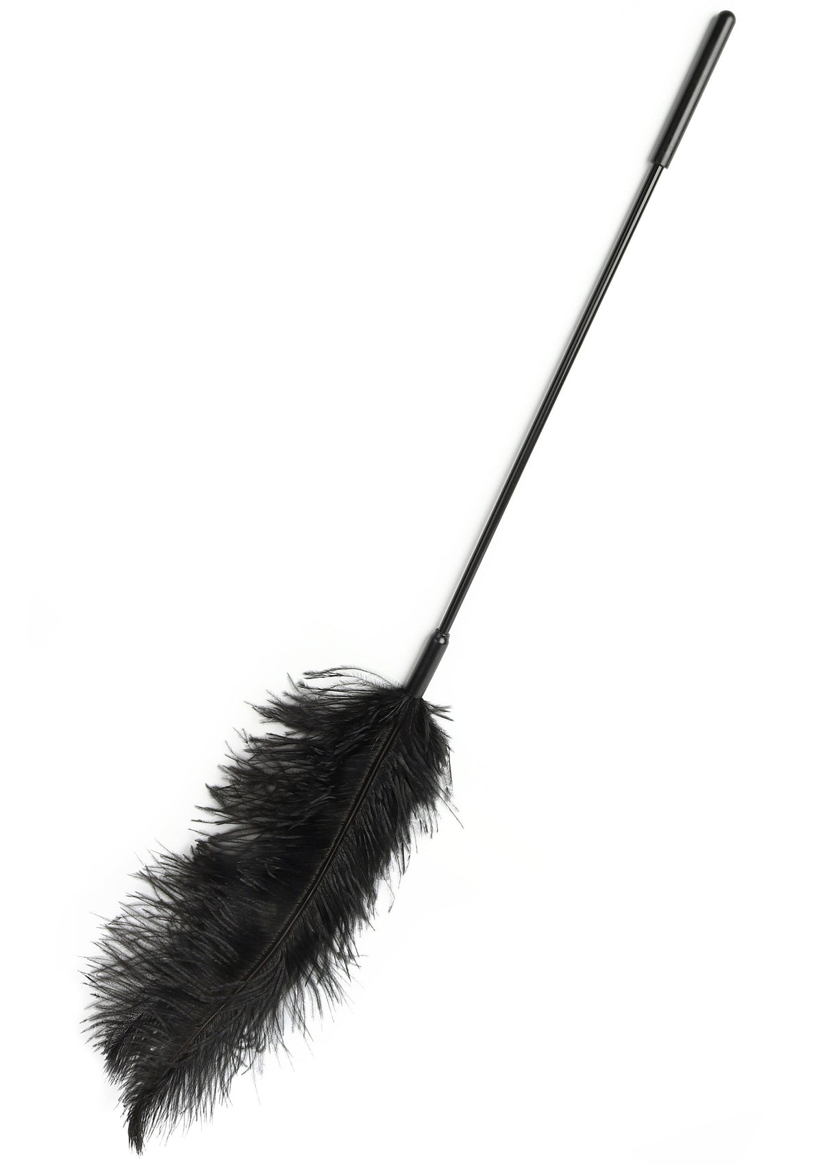 Double Feather Tickler BLACK - 0