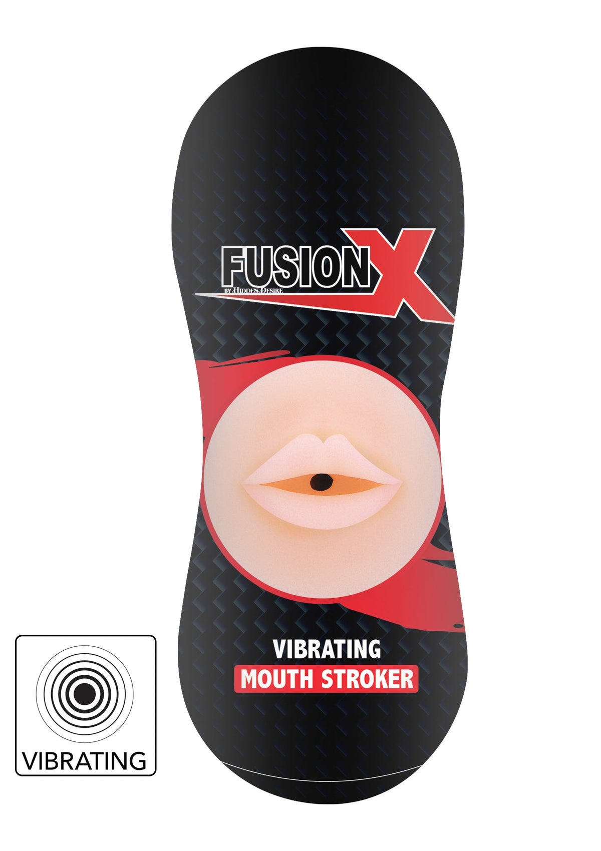 Vibrating Stroker Mouth SKIN - 0