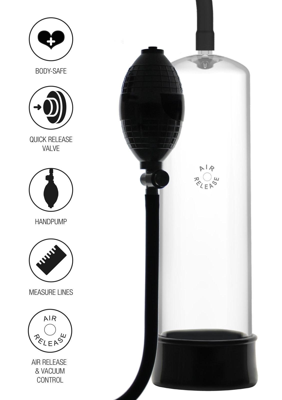 Rising Star Penis Pump CLEAR - 1