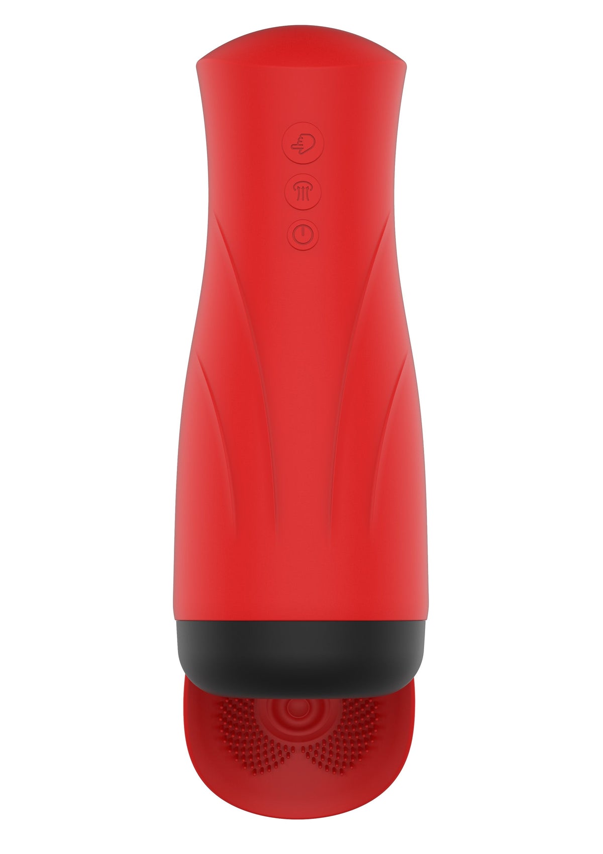 Super Suction Nutbuster Triple Masturbator RED - 2