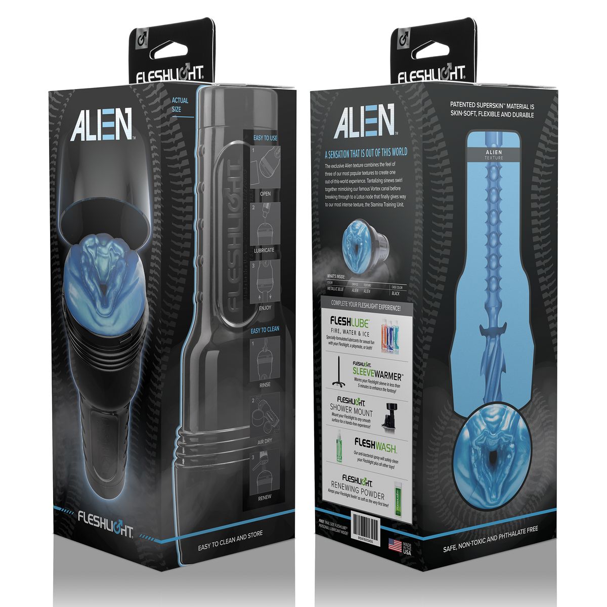 Fleshlight - Alien - Blauw - 8