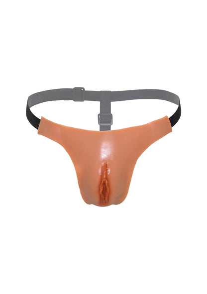 Hidden Desire Alter Ego Adjustable Open Vagina String SKIN O/S - 0