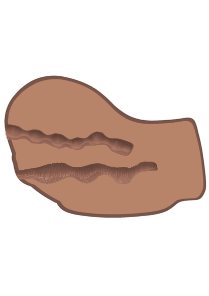Hidden Desire Bangers Hot Honey Rider Vibrating BROWN - 2
