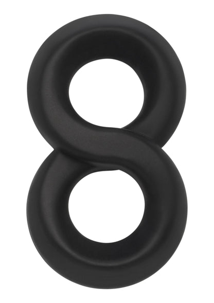 Soft Silicone Jock C-Ring BLACK - 0