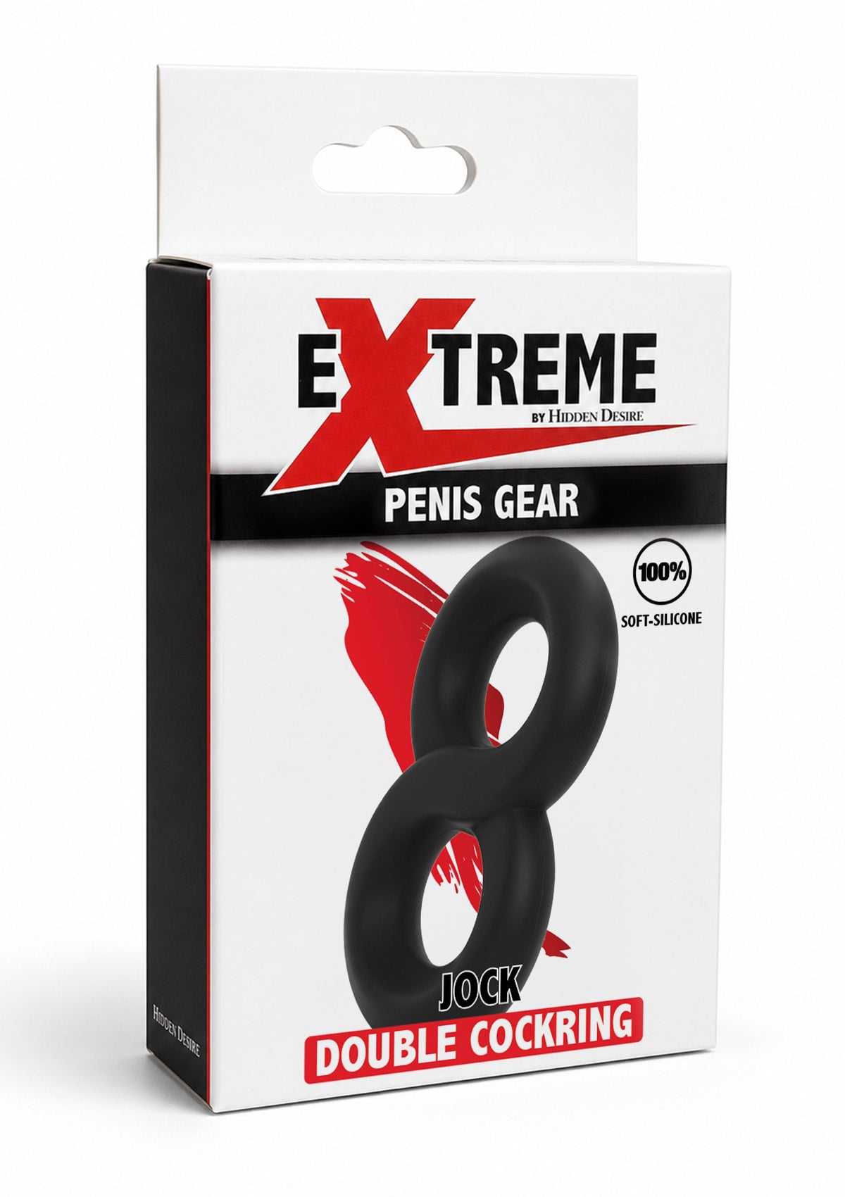 Soft Silicone Jock C-Ring BLACK - 2