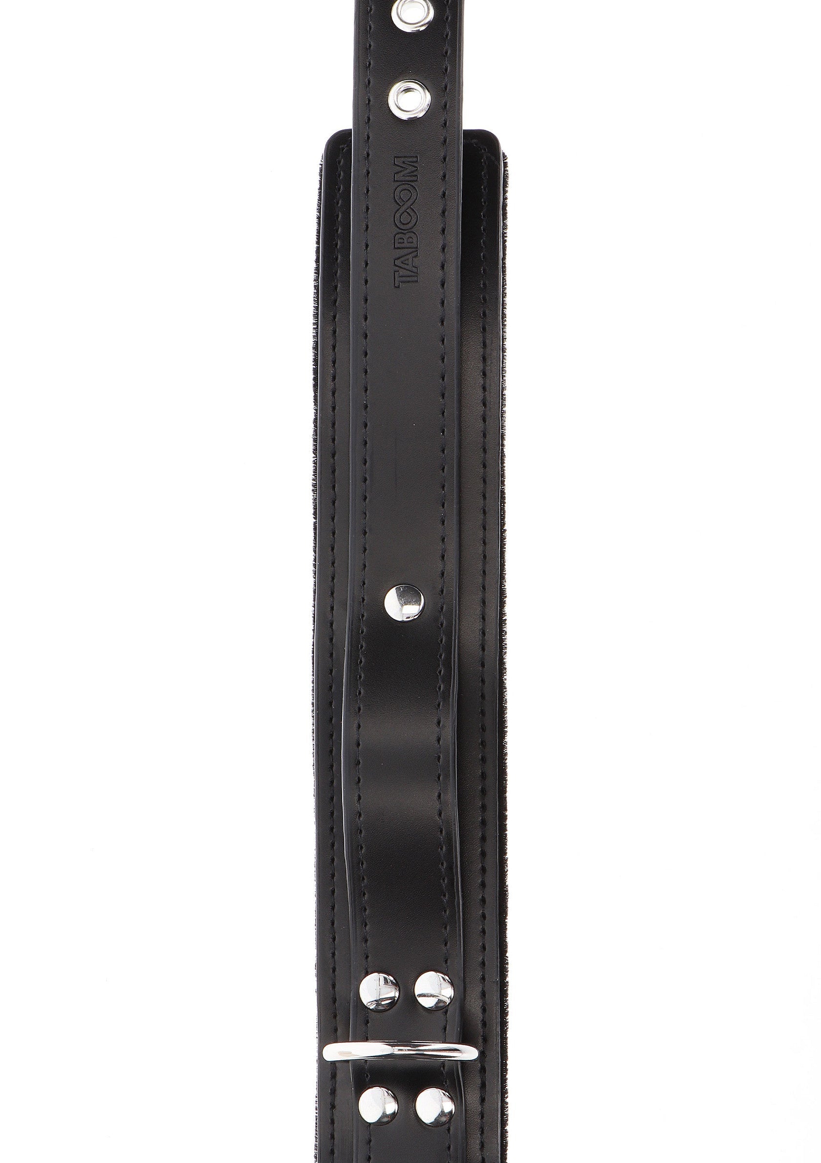Heavy D-Ring Collar BLACK - 2