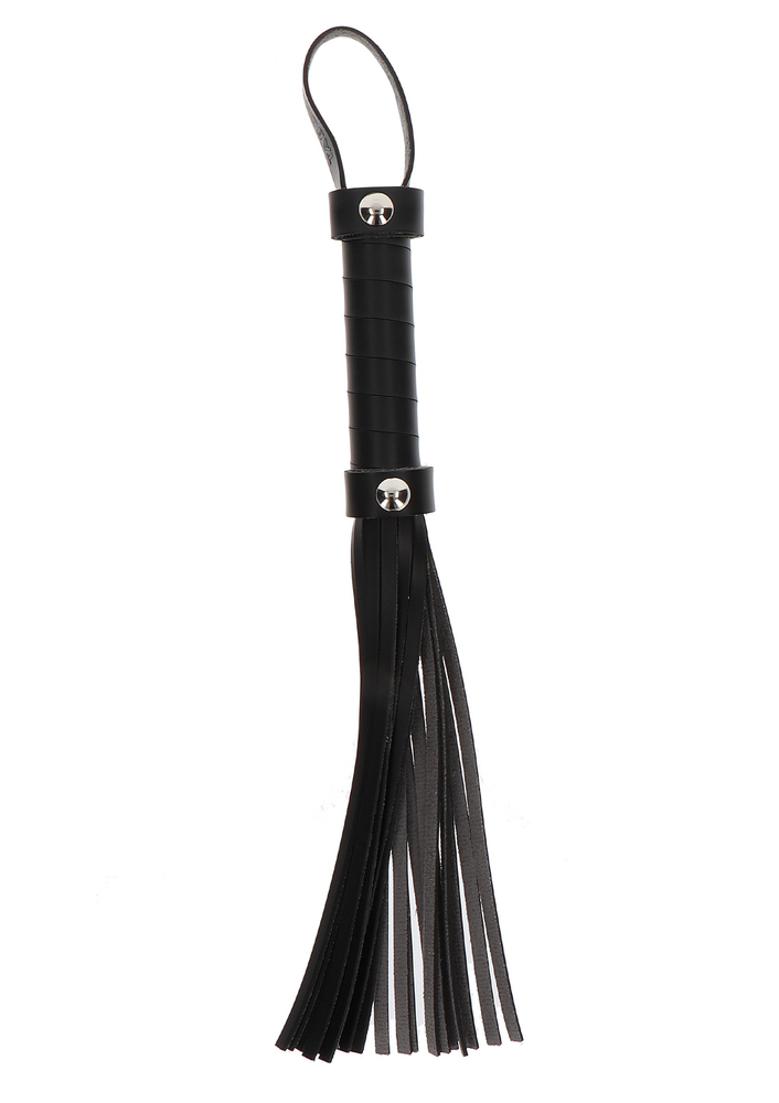 Taboom Bondage Essentials Small Whip BLACK - 2