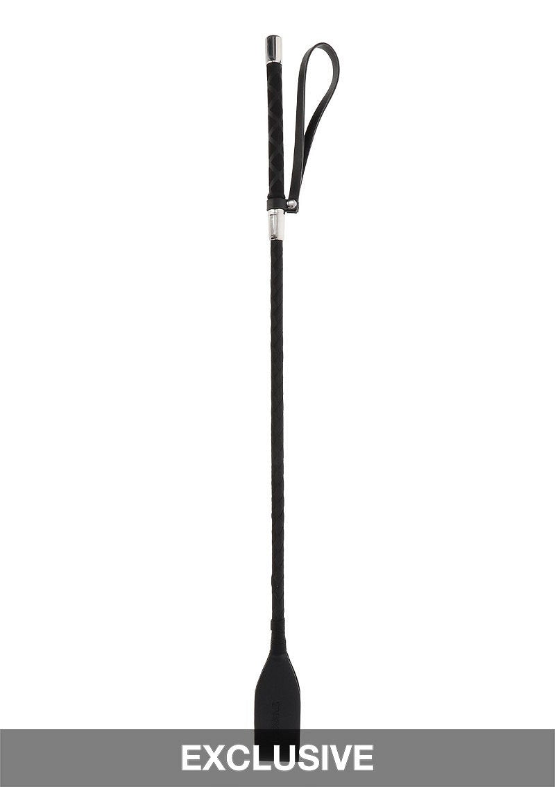 Taboom Bondage Essentials Riding Crop BLACK - 0