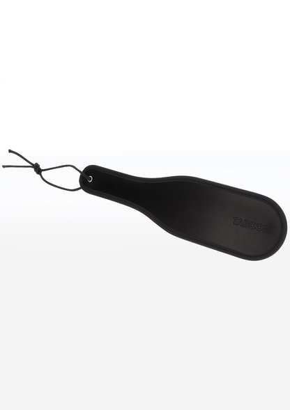 Taboom Bondage Essentials Hard And Soft Touch Paddle BLACK - 2