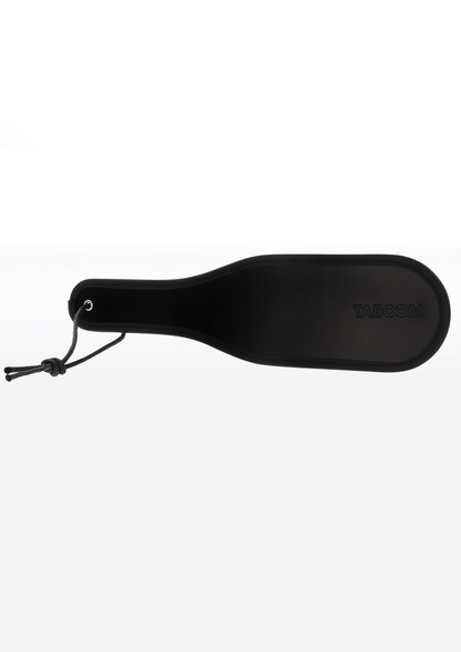 Taboom Bondage Essentials Hard And Soft Touch Paddle BLACK - 5