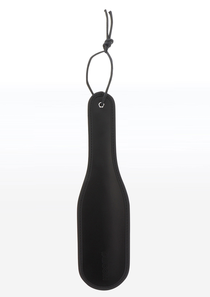 Taboom Bondage Essentials Hard And Soft Touch Paddle BLACK - 1