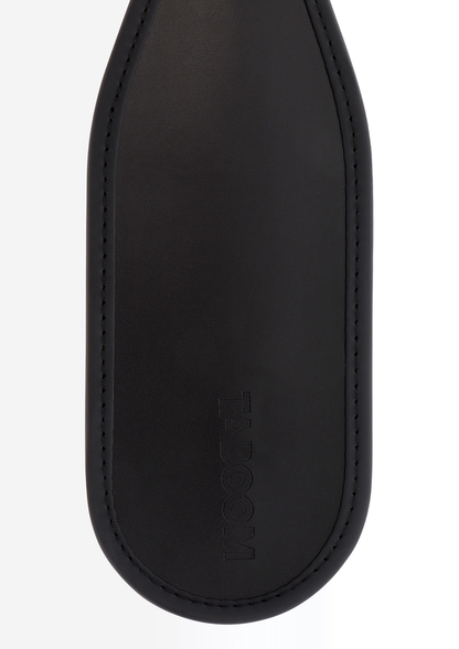 Taboom Bondage Essentials Hard And Soft Touch Paddle BLACK - 3
