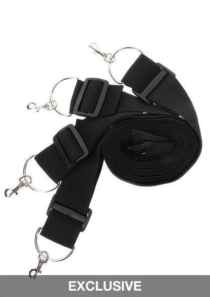 Taboom Bondage Essentials Bed Restraints BLACK - 0