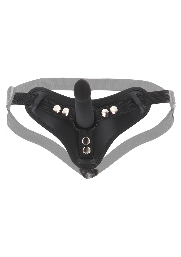 Taboom Bondage Essentials Strap-On Harness with Dong S BLACK - 2