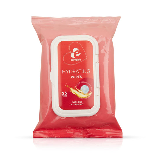 EasyGlide Feuchtigkeitstücher mit Gleitmittel und Ölen