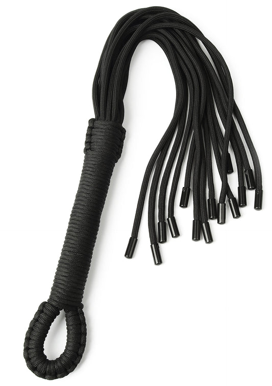 Knot Flogger - Schwarz