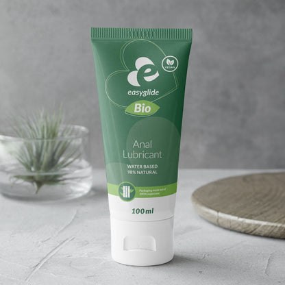 EasyGlide - Bio & Natural Glijmiddel op Waterbasis Anaal - 100 ml - 0