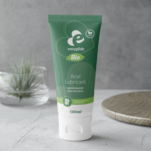 EasyGlide - Bio & Natural Wasserbasiertes Gleitmittel Anal - 100 ml