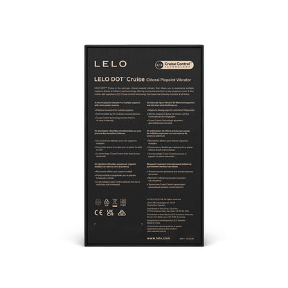 Lelo - Dot Cruise Clitoral Pinpoint Vibrator Peach Please - 6