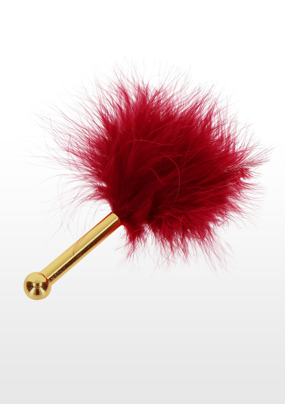 Taboom Bondage in Luxury Feather Tickler RED - 1
