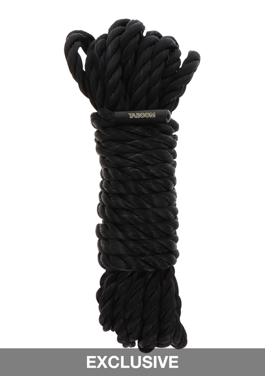 Taboom Bondage Rope 5 meter 7 mm - Schwarz
