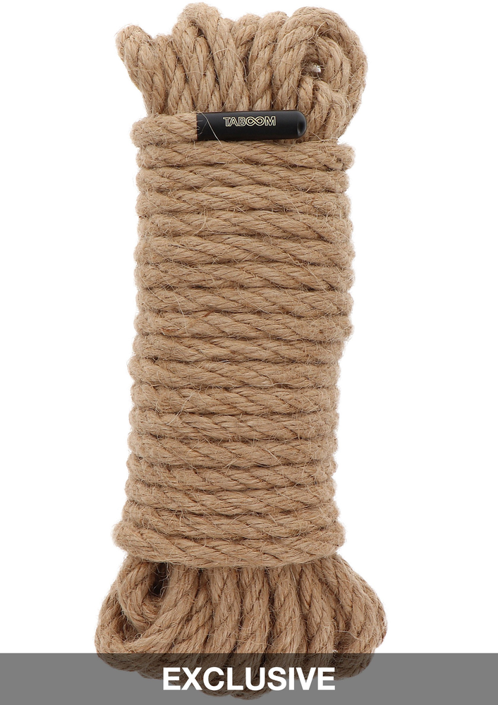 Taboom Bondage Rope Hemp 10 Meter 7 mm NUDE - 3