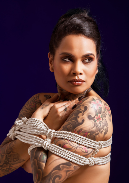 Taboom Bondage Rope Hemp 10 Meter 7 mm NUDE - 0