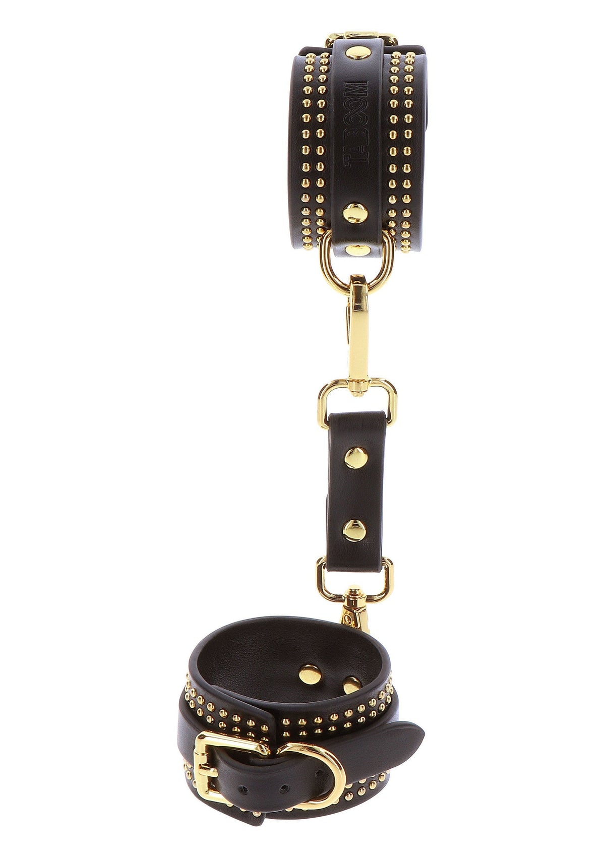 Studded Ankle Cuffs Set BLACK - 5