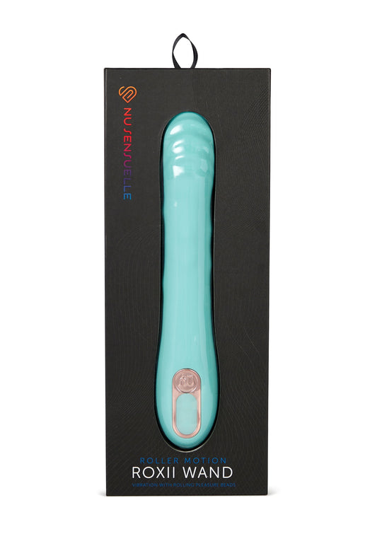 Nu Sensuelle Roxii Roller Motion Wand - Aqua